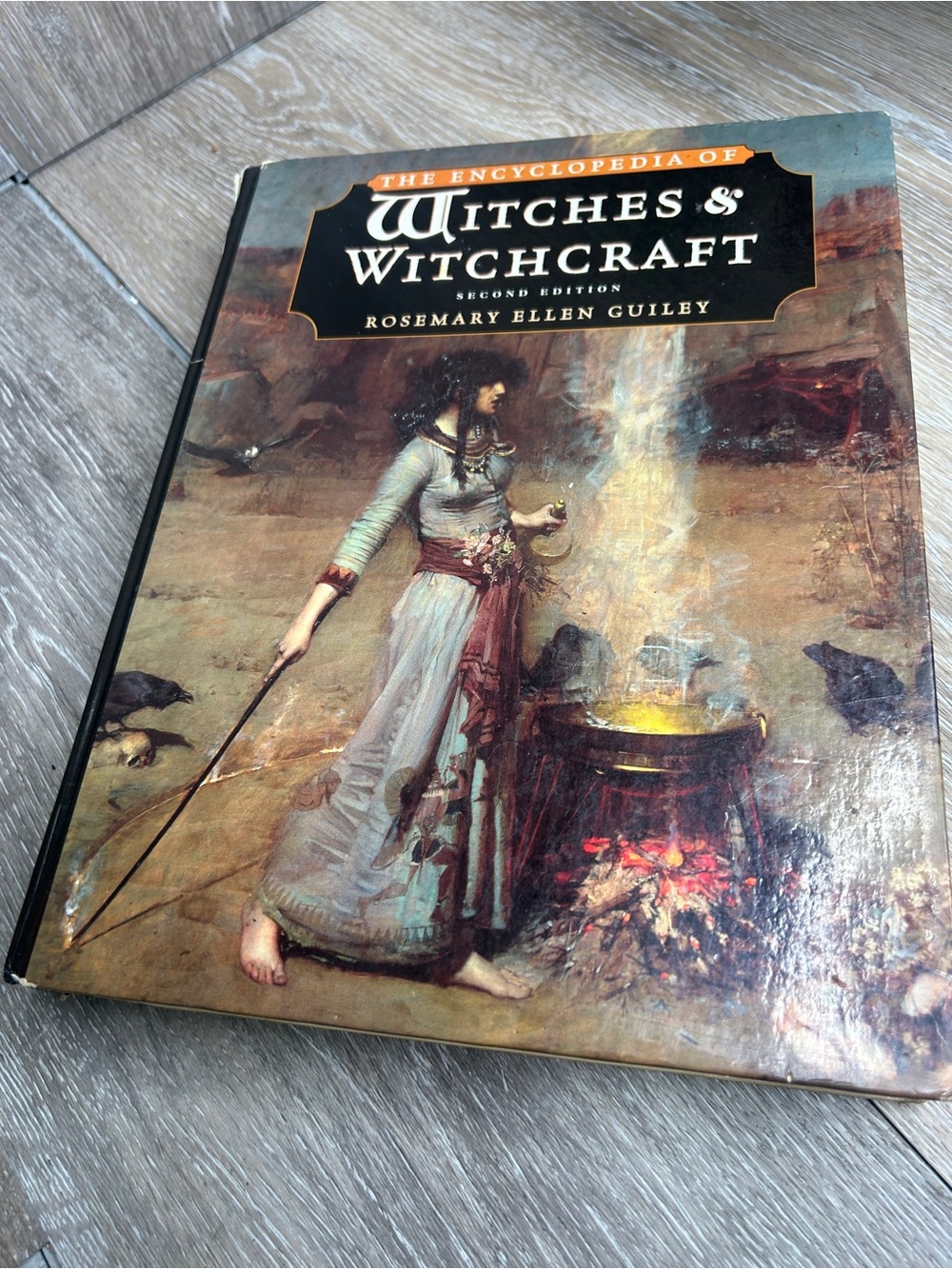 The Encyclopedia of Witches & Witchcraft by - Illustrated Hardcover, Brown